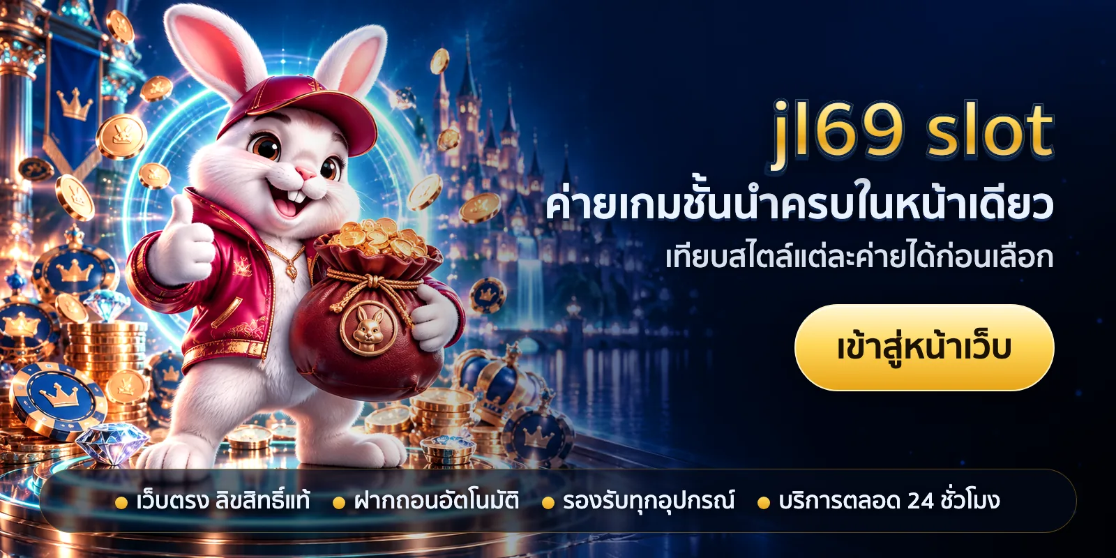 ภาพหัวเรื่องของ jl69 slot ชุดที่ 2 — ค่ายเกมชั้นนำครบในหน้าเดียว